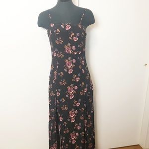 Forever 21 double front slit dress